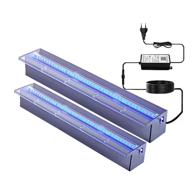 Acrylic Sheer Descent Waterfal - огляд і ціна Pond Light Submersible