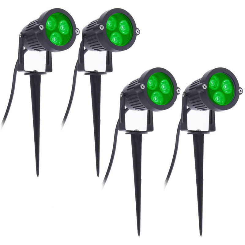 4Pcs LED Garden Lights 3W 220V - огляд і ціна Outdoor Lighting Spotlight
