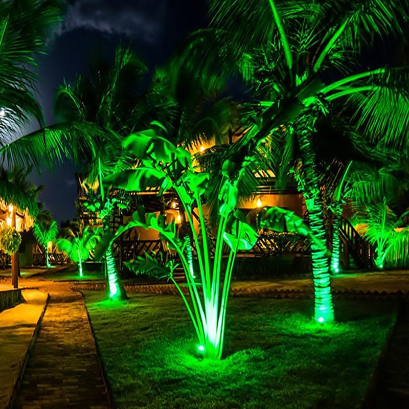 4Pcs LED Garden Lights 3W 220V - огляд і ціна Outdoor Lighting Spotlight
