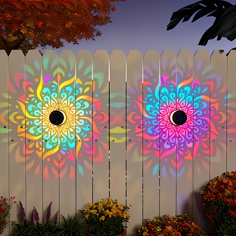 Solar LED Wall Light Mandala P - огляд і ціна Outdoor Lighting Lux