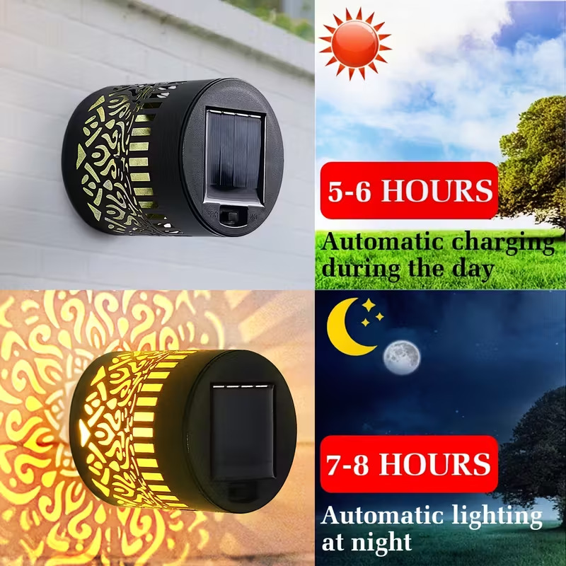 Solar LED Wall Light Mandala P - огляд і ціна Outdoor Lighting Lux