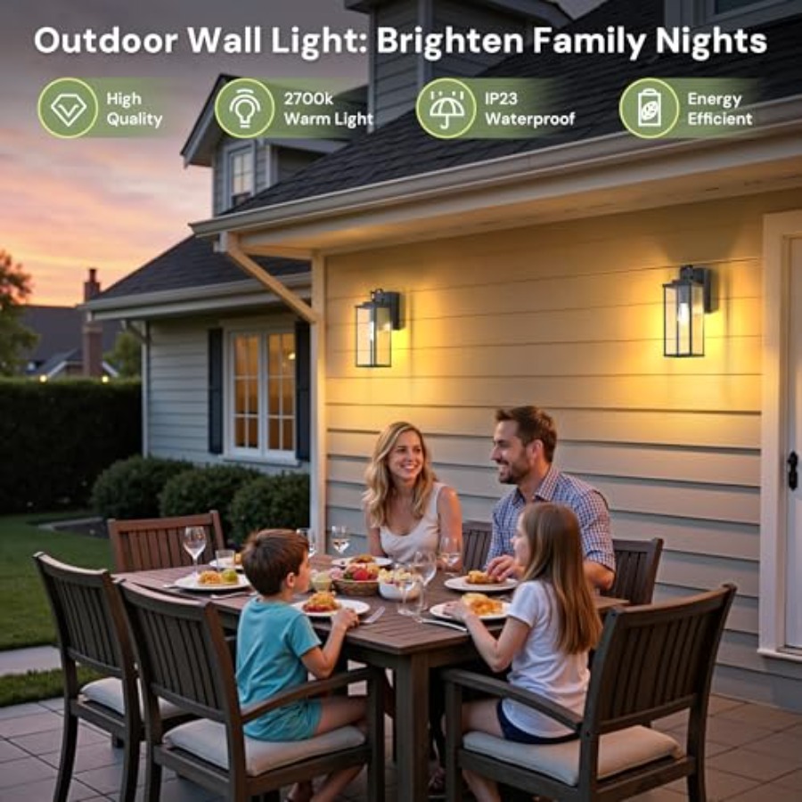 Upgraded Dusk to Dawn Outdoor  - огляд і ціна Outdoor Lighting No Outlet