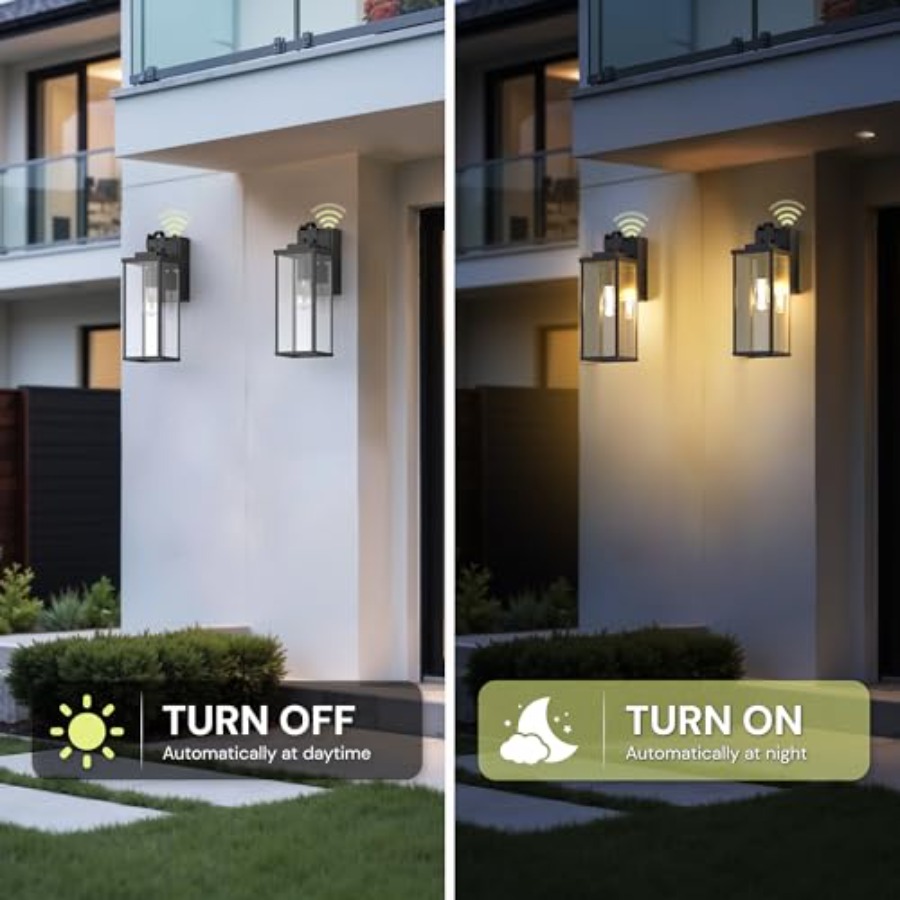 Upgraded Dusk to Dawn Outdoor  - огляд і ціна Outdoor Lighting No Outlet