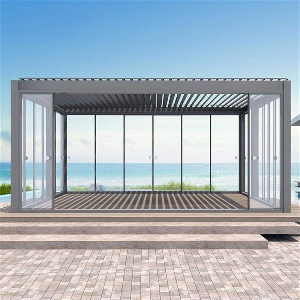 Aluminum Bioclimatic Pergola S - огляд і ціна Outdoor Lighting Restaurant