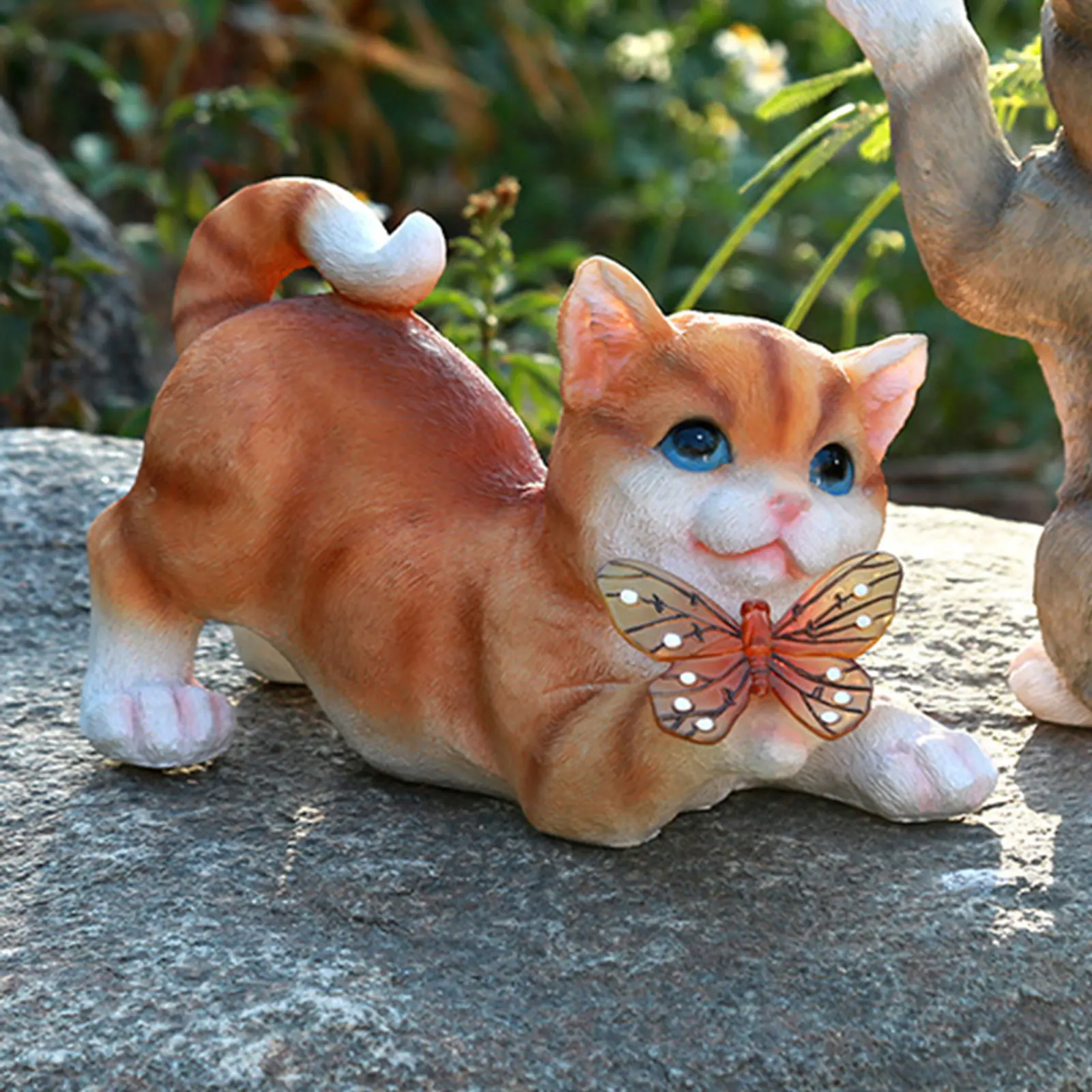 Outdoor Cat Sculpture Figurine - огляд і ціна Outdoor Lighting Company