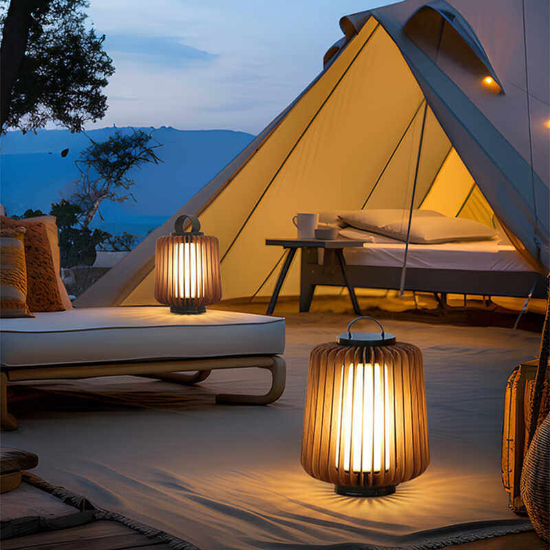 Luminous floor lamp courtyard  - огляд і ціна Outdoor Lighting Solar