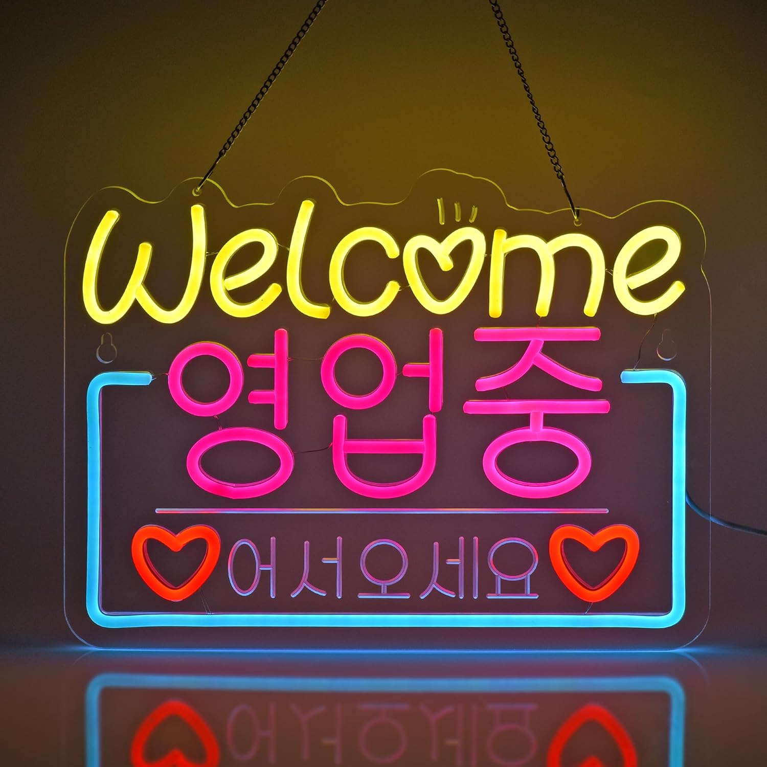 Korean Welcome on Sale Neon Si - огляд і ціна Outdoor Lighting Restaurant